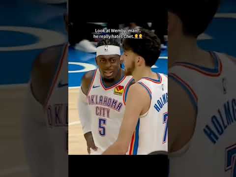 Chet might be the only one in the future who can stop Wemby 🤦‍♂️🥶#basketball #NBA #basketballedits