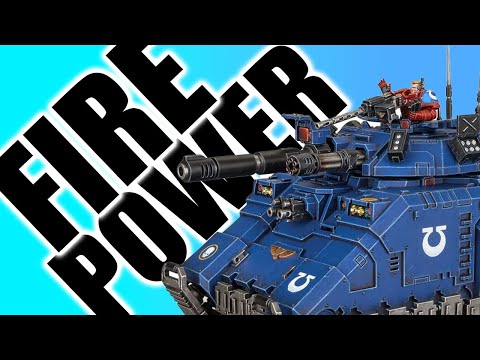 The Repulsor Executioner Has Immense Firepower | warhammer 40k space marine unit review