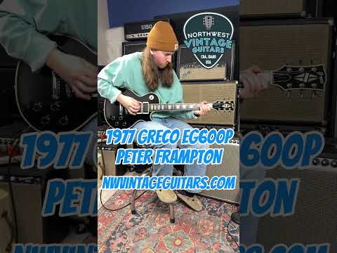 Greco Les Paul Custom Model EG600P Peter Frampton Black Beauty MIJ Fujigen - 1977 image 26