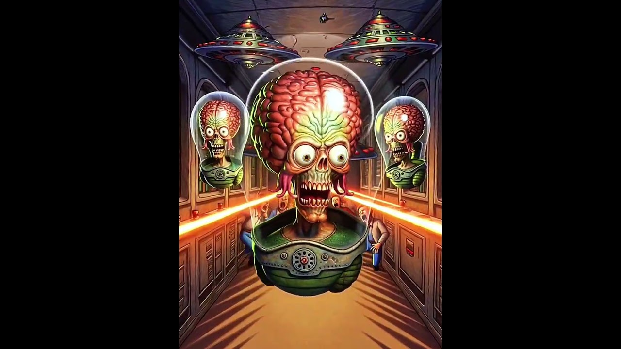 Mars attacks! Animated movie posters