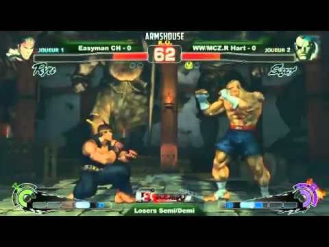 Easyman (Ry) vs WW/MCZ.Ryan Hart (Sa) - losers bracket SSF4