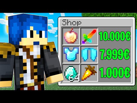 MINECRAFT MA GLI YOUTUBER VENDONO TUTTO QUELLO CHE VUOI!