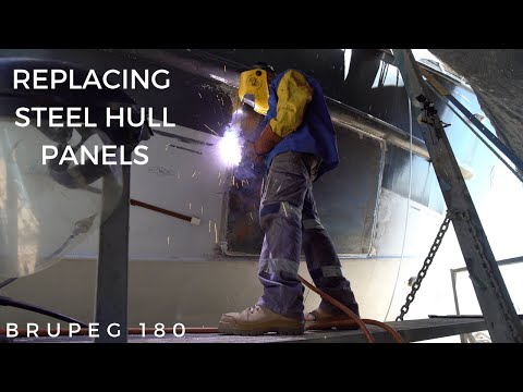 Replacing Steel Hull Panels - Project Brupeg Ep. 180