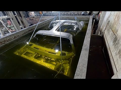 Chemical dipping a 1980 Pontiac firebird 