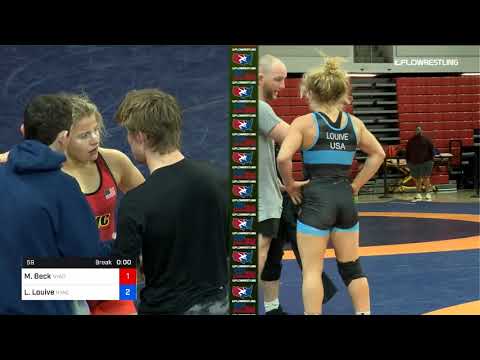 59 Kg Rr Rnd 2 Michaela Beck NYAC HWC Vs Lauren Louive NYAC HWC 2
