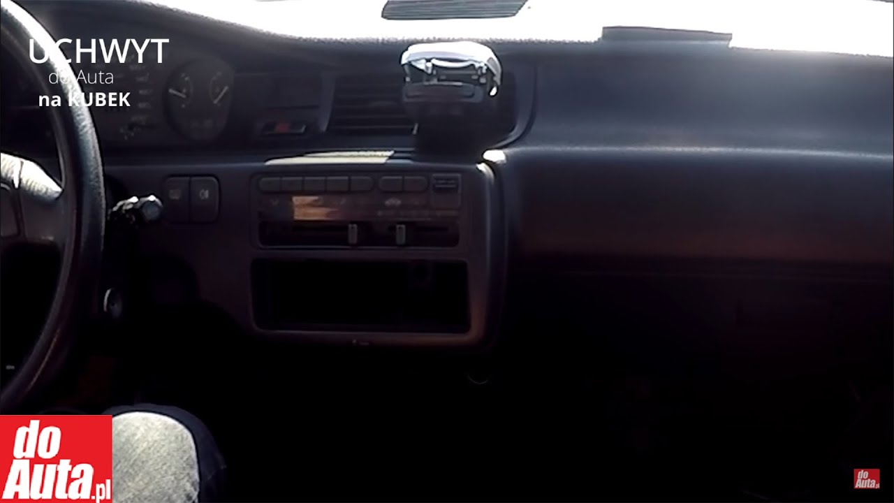 Uchwyt samochodowy - na kubek - Cup Holder mount - prezentacja i test doAuta.pl