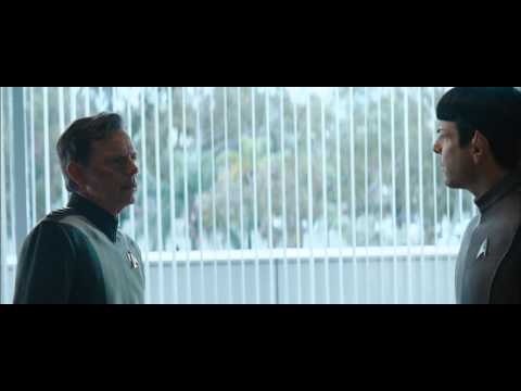 Pike meets with Kirk and Spock after Violating Directives  ST Into Darkness Clip