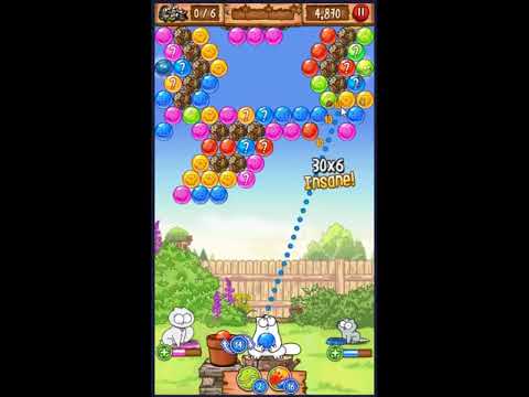 Simon's Cat Pop Time Level 424 - NO BOOSTERS 😺 | SKILLGAMING ✔️