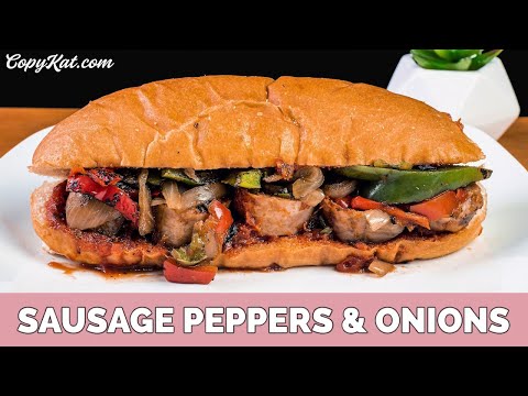 How to Make Sausage Peppers and Onions