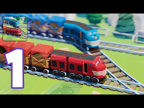 Train Conductor World Gameplay Walkthrough Part 1 - Tutorial Manage Track Railway (Android,iOS) - YouTube