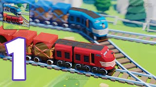 Train Conductor World Gameplay Walkthrough Part 1 - Tutorial Manage Track Railway (Android,iOS)