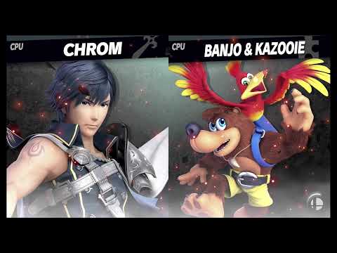 Super Smash Bros. Ultimate - Chrom VS Banjo & Kazooie