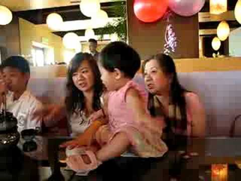 Xandria 1st Birthday