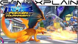 Pokkén Tournament Wii U - Charizard vs Charizard Gameplay (60fps)