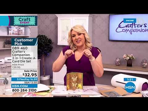 HSN | Crafter's Companion 05.03.2022 - 07 AM