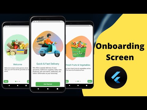 Onboarding Screen UI