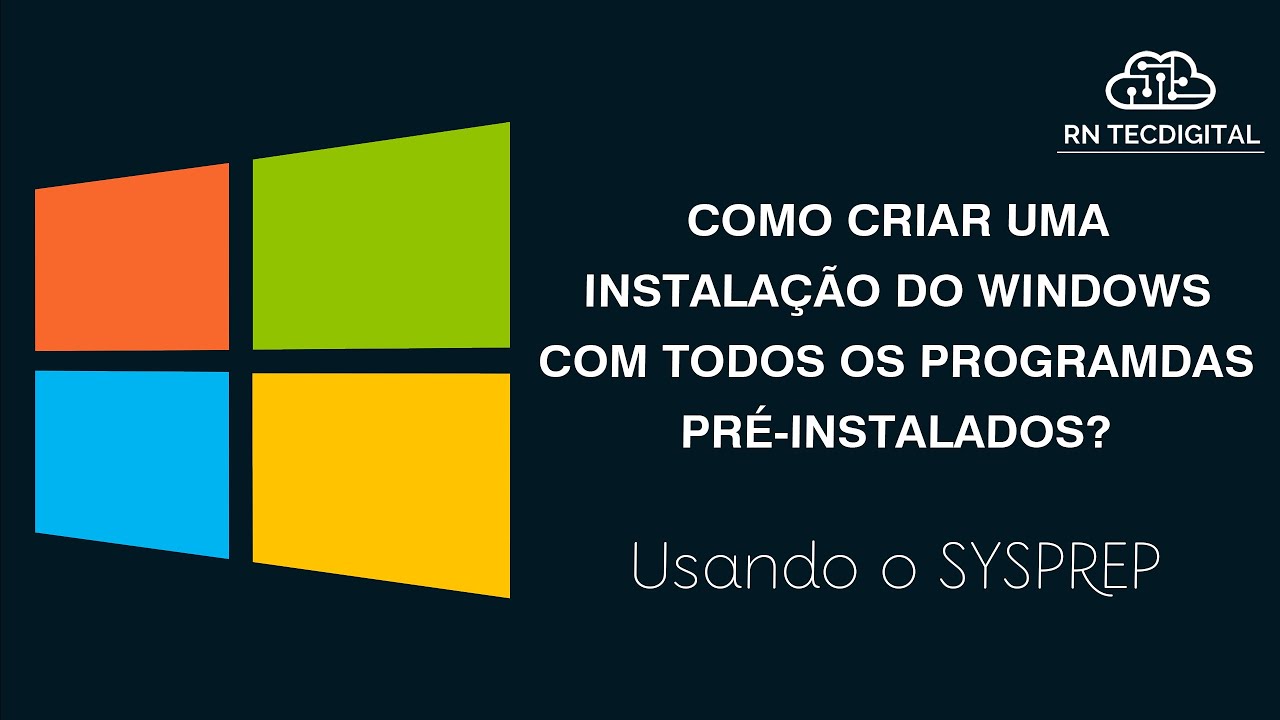 Como criar uma instalação do Windows com programas pré-instalados usando o Hyper-V