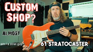 Video thumbnail for Fender American Vintage II 1961 Stratocaster Electric Guitar | Demo and Overview - Fiesta Red by Rich Bischoff