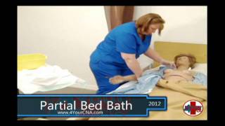 Partial Bed Bath CNA Skills