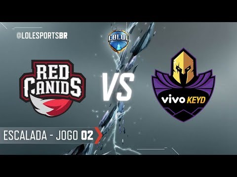 CBLoL 2018: Red Canids X Vivo Keyd (Jogo 2) | Escalada - Fase 3 - 1ª Etapa