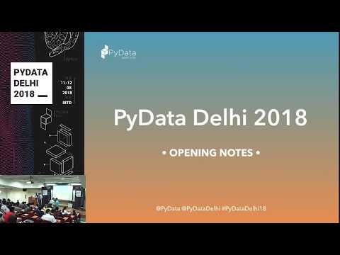 PyData 2018  - Hall 1