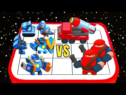 MERGE ARMY WORLD WAR - Merge Tank Monster War, New Episode