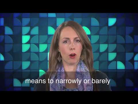 1分で英語歯の表面だけで (English in a Minute: By the Skin of My Teeth)