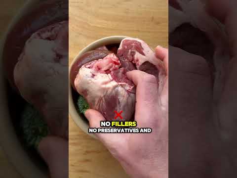 Raw dog food - complete lamb