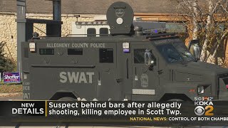 Suspect being bars after allegedly shooting, killing employee in Scott Twp.