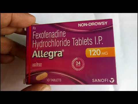 Allegra 120mg Tablet Review in hindi