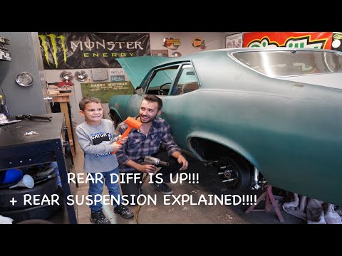 Subframe Connectors, brake line, & more!!! Rear Diff. Install PT.2