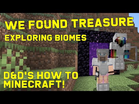Dusty Dad - Exploring Minecraft Biomes - Dusty Dude & Dusty Dad's How to Minecraft