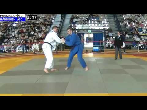 Judon SM 2017: M-100: PUUMALAINEN - HÄNNINEN