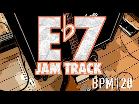 Eb7 JAM BACKING TRACK (Funk Rock Style) - Eb Mixolydian
