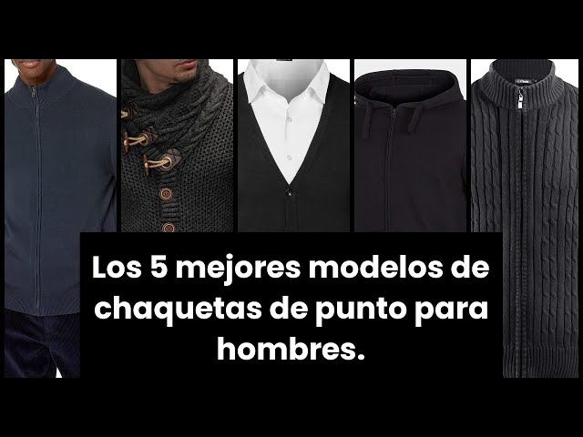 Vídeo relacionado con Chaqueta de Punto de Manga Larga para Hombre Chaqueta de suéter de Punto de Moda Casual para Hombre Top