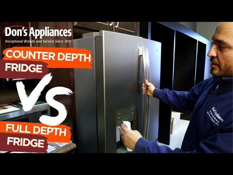 image-What is the most common refrigerator height?