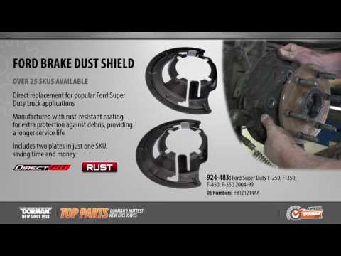 Highlighted Part: Brake Dust Shield for Select Ford F-Series Trucks