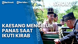 Mengikuti Kirab Menuju Pura Mangkunegaran, Kaesang Pangarep Mengeluh Kepanasan