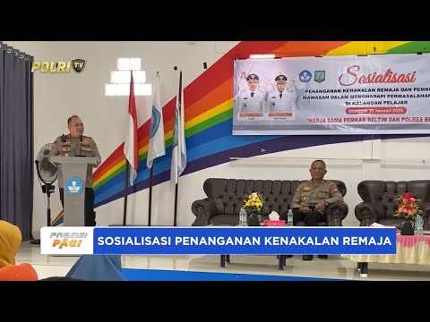 POLRES BELITUNG TIMUR GELAR PERMASALAHAN REMAJA