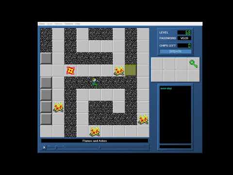 CCLP1 level 68 solution - 949 seconds