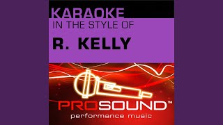 I Believe I Can Fly (Karaoke Instrumental Track) (In the style of R. Kelly)