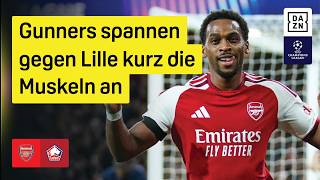 FC Arsenal - OSC Lille | 2. Spieltag | UEFA Champions League | DAZN Highlights