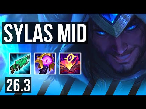 SYLAS vs AHRI (MID) | 47K damage | EUW Challenger | 26.3