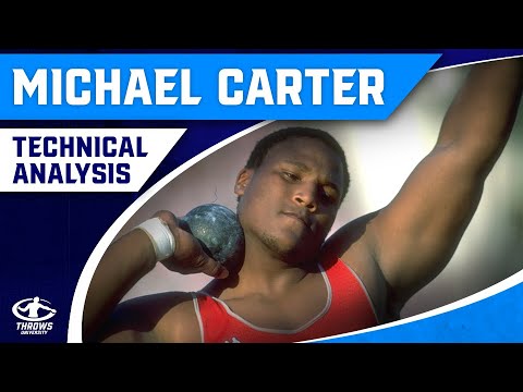 Michael Carter Glide Shot Put Over 70 Feet!  | Technical Analysis