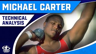 Michael Carter Glide Shot Put Over 70 Feet!  | Technical Analysis