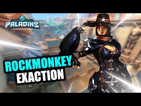 rockmonkey Cassie Pro Competitive l MASTER l EXACTION l PALADINS GAMEPLAY