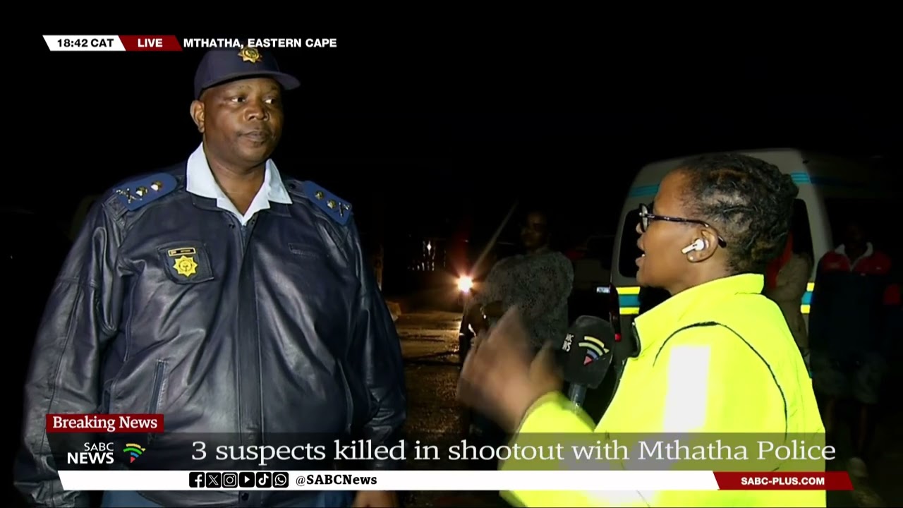 Three suspects killed in shootout with Mthatha police