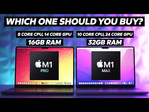 M1 Pro vs M1 Max - ULTIMATE Comparison!