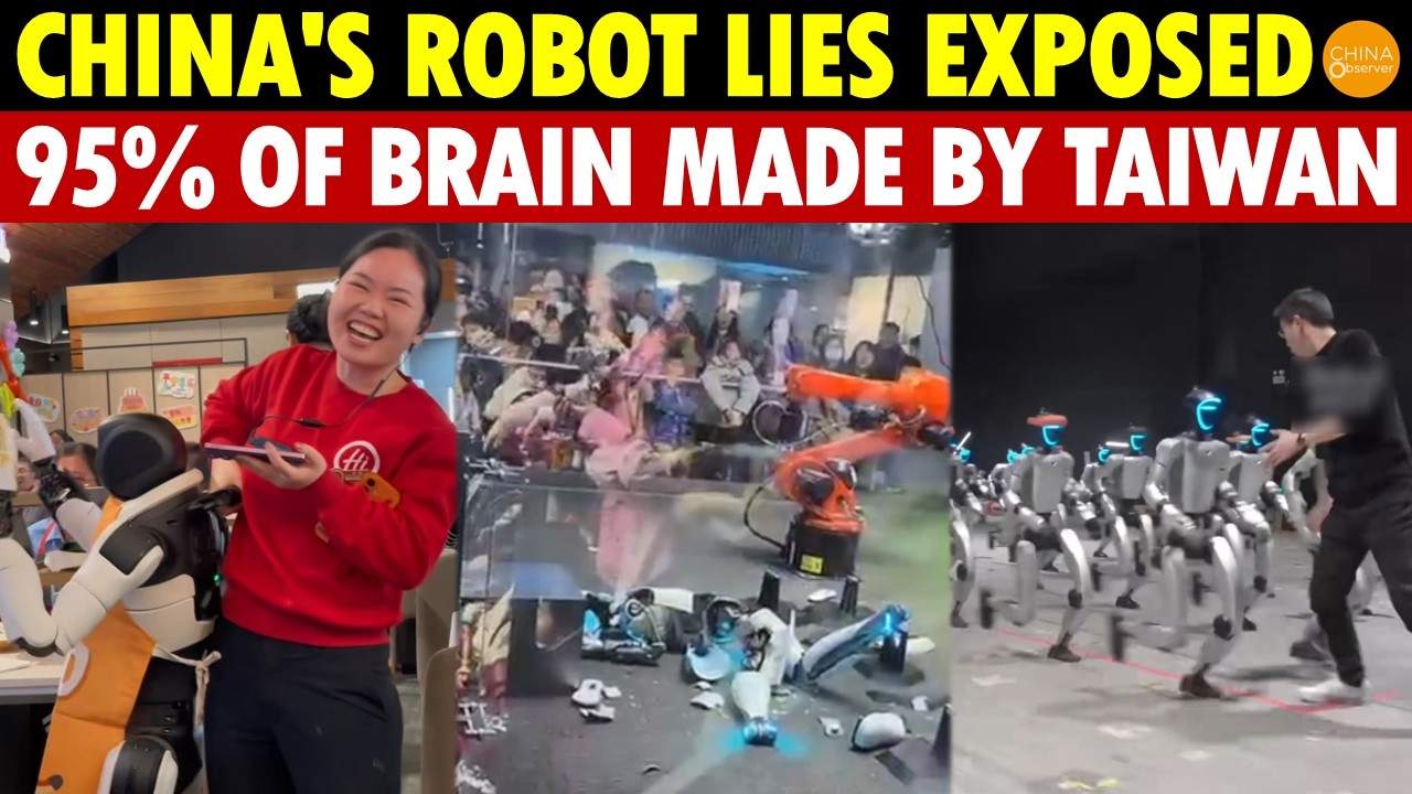 China in Tears! Superpower Falls as TSMC CEO Exposes China’s Robot Lies—95% of Brain Made by TSMC