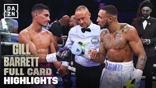 Full Card Highlights | Jordan Gill vs. Zelfa Barrett